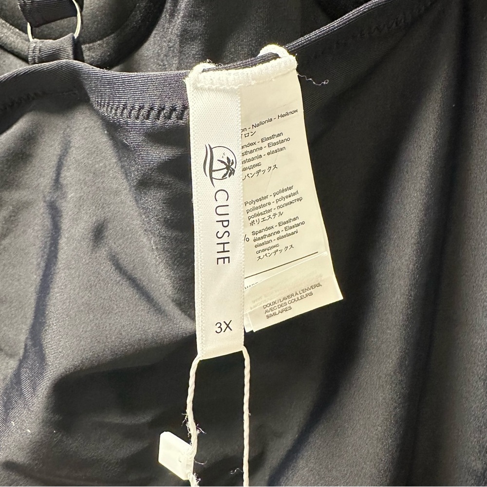 Cupshe Underwire One-piece bathing suit 3XL NWT - Picture 4 of 6